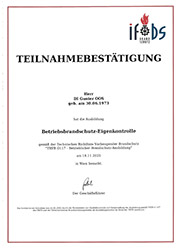 Erhöhte Brandgefahren